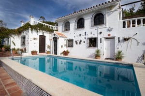 The Andalucian hills are a wonderful place to escape to. This house is one of several that are available as holiday rentals to escape from everything to.