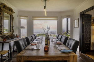 Photo of a dining room in Mijas photographed by Jason Elliott